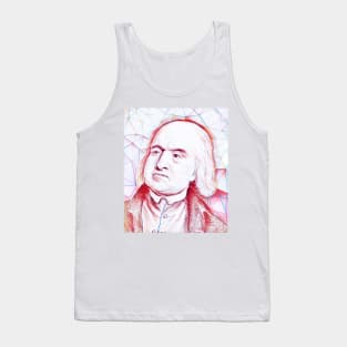 Jeremy Bentham Portrait | Jeremy Bentham Artwork | Line Art Tank Top